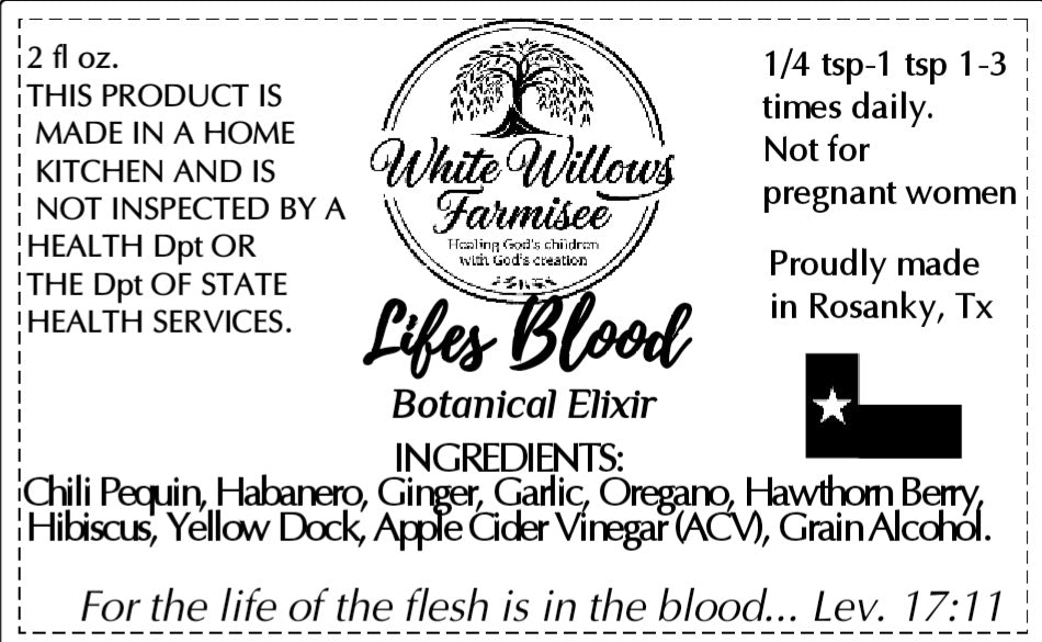 Lifes Blood 2 oz.